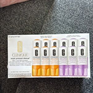 Clinique Fresh Pressed Clinical Daily + Overnight Boosters